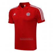 Polo Bayern de Munique 2021-2022 Vermelho