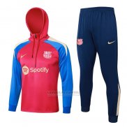 Sueter de Treinamento Barcelona 2024-2025 Vermelho