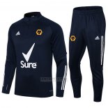 Sueter de Treinamento Wolves 2021-2022 Azul