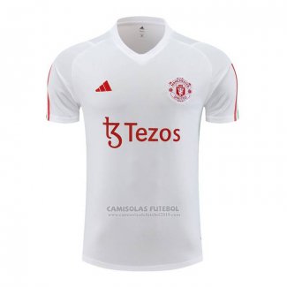 Treinamento Manchester United 2023-2024 Branco